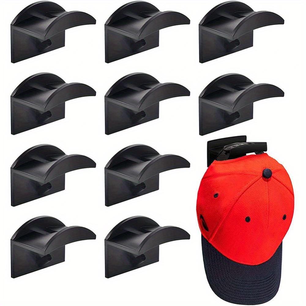 10Pcs/set Baseball Cap Rack Hat Holder Rack Organizer Storage Modern Baseball Caps Hangers Rack Hanging Organizer for Door Wall