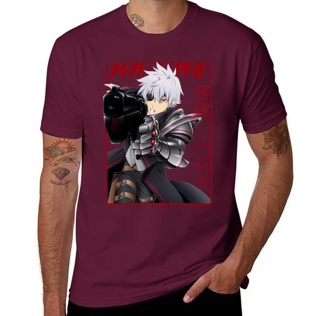 Hajime Nagumo Arifureta Shokugyou De Sekai Saikyou Tshirt Boys Whites Tees Vintage Cute Clothes Unisex Clothings