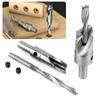 Woodworking Punching Flat Bottom Drill Bit Woodworking Drill Drill Bit Countersunk Head Salad Drill