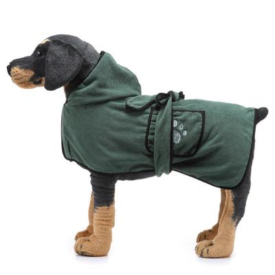 Beliebte Haustierprodukte universelles saugfähiges Handtuch Hunde-Badetuch Bademantel doppelt verwendbare Hundedecke