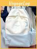 Süßer Rucksack in Bonbonfarbe mit zwei Schultergurten und Material für Teenager