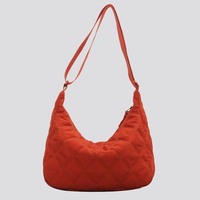 Bolsa de lona para baixo Bolsa feminina para bolinhos Bolsa Linggetote Bolsa transversal versátil e de grande capacidade