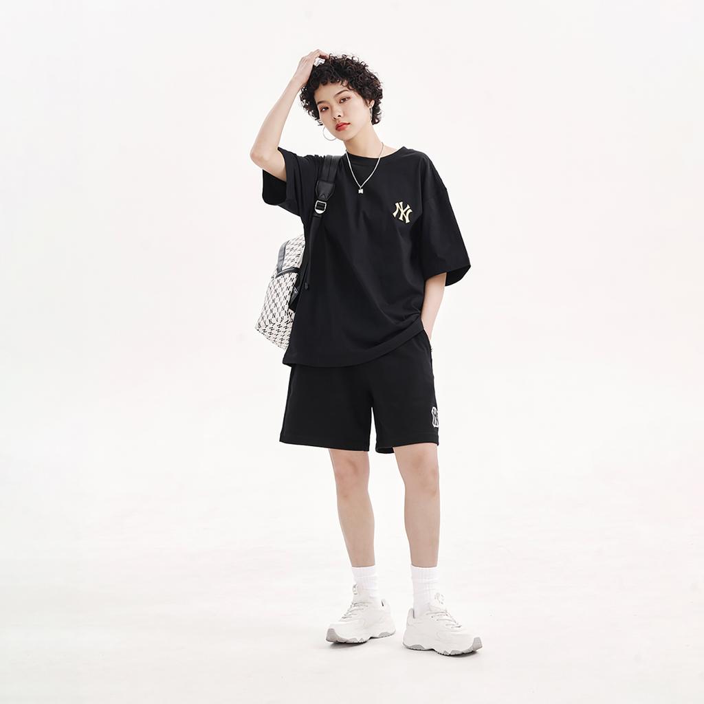 New MLB New York Yankees T Shirt Unisex Black 3ATSM0233-50BKS