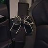 German High-End Car Seatbelt Shoulder Pads, a Pair of Anti-Neck-Strangling Plush Soft Car Interior Accessories, Creative and Cute