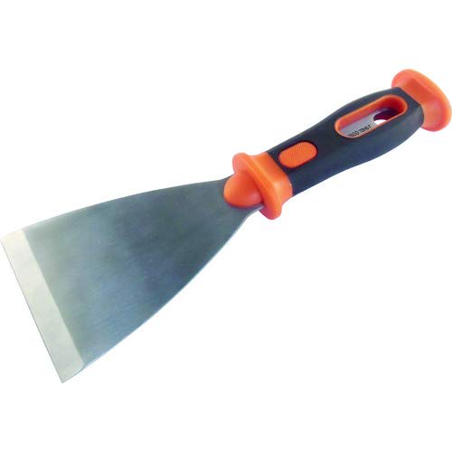 

TRUSCO Нержавеющая сталь Лопатка-молоток с ручкой из TPR-смолы, Y-образное прямое лезвие, 76 мм, TDHS7
