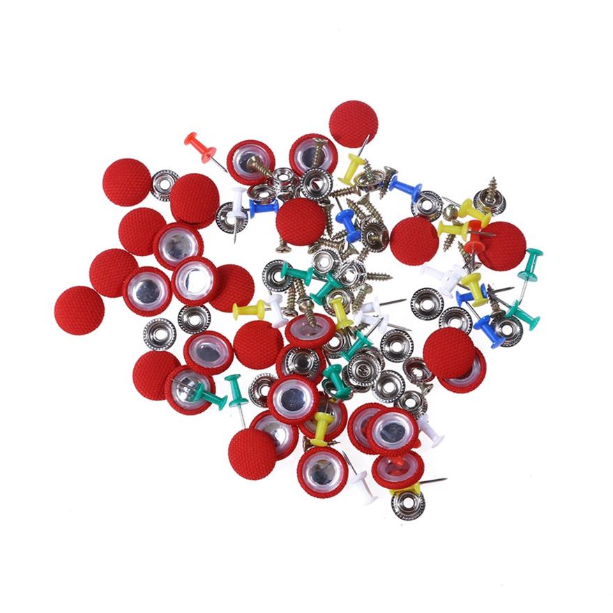 10/30/60PCS Car Roof Headliner Repair Button Roof Repair Rivets Auto Roof Snap Rivets Retainer with Installation Tool