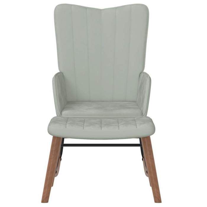 VidaXL Chaise à Bascule avec Repose-pied Chaise de Relaxation Siège de Relaxation Fauteuil de Salon Salle de Séjour Salon 327754