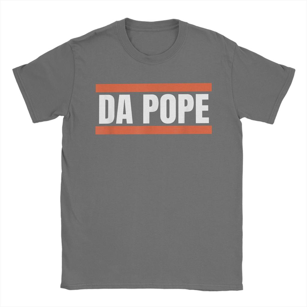Leisure Da Pope Pope Leo XIV Provost T-Shirts Men O Neck 100% Cotton T Shirts America Chicago Short Sleeve Tee Plus Size merch