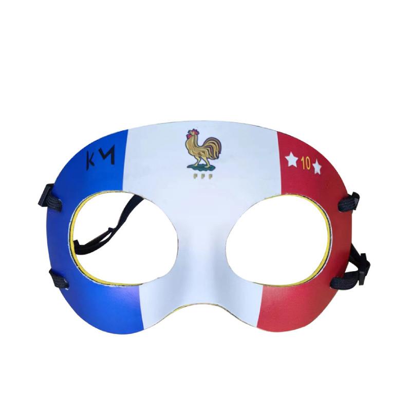 Mesterskap Europeisk Fotball Cosplay Mbappe Maske Gaulois Ansiktsbeskyttelse
