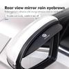 HIJK1 2pcs Car Side Rearview Mirror Rain Eyebrow Sun Visor Protector For Volkswagen VW Scirocco Jetta Beetle Golf 4 5 6 Passat Polo B5