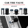 4PCS Car Styling Wheel Tire Valve Stem Cover Cap For Mustang Focus 2 3 4 Mondeo Fiesta Kuga Ghia Shelby Fusion Ranger S-MAX