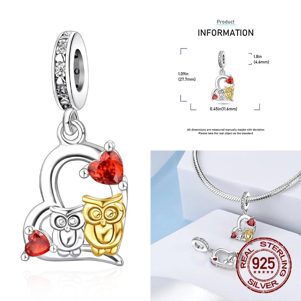 Copper Animal Series Camel Bear Owl Charms Fit Bracelet Or Necklace Beads Jewelry Making Fine Jewelry Gift