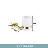 Brushed Gold 304 Stainless Steel Bathroom Set: Knurled Towel Rack, Towel Bar, Paper Holder, and Coat Hook