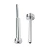 VEVOR 20 Pack Invisible Cable Railing Kit, T316 Stainless Steel 3.2mm Invisible Receiver and Swage Stud End for Cable Railing