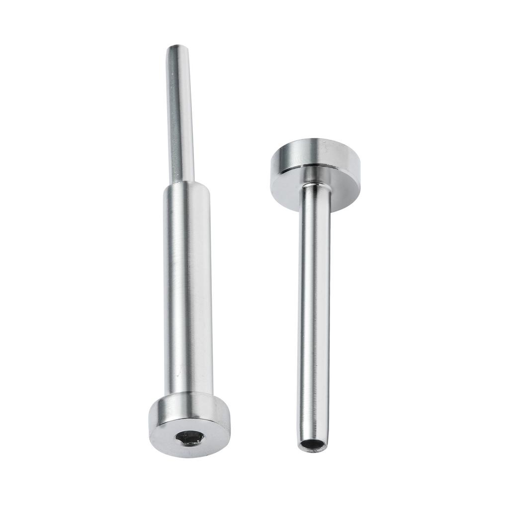 VEVOR 20 Pack Invisible Cable Railing Kit, T316 Stainless Steel 3.2mm Invisible Receiver and Swage Stud End for Cable Railing