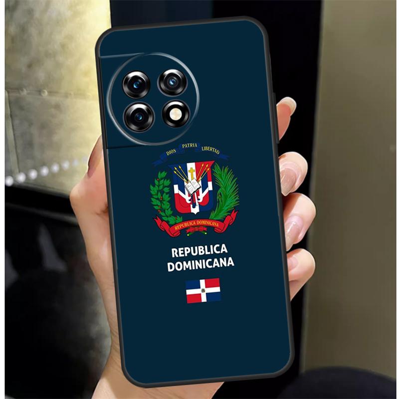 Dominican Republic Flag Cover For OnePlus Nord CE 4 2 3 Lite N10 N20 N30 OnePlus 13 12 11 10 Pro 10T 8T 12R 13R Case