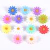 50PCs Dasiy Artificial Flowers 3.5cm Fake Flower Head For Home Wedding Garden Decoration DIY Bride Wreath Accessories Gift Craft