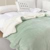 New Double-Layer Thick Lambskin Leisure Blanket for Sofa or Office Nap