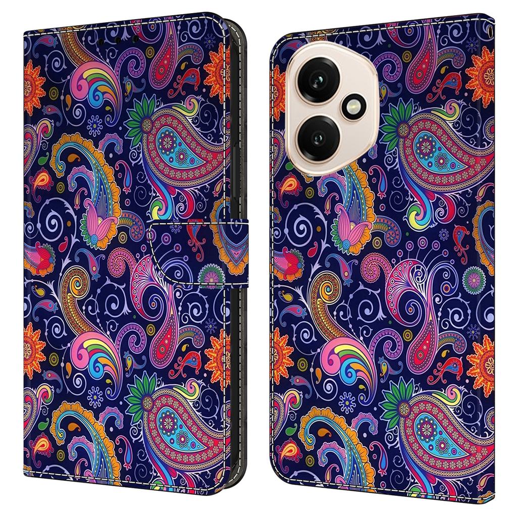For Honor 400 5G (Global) Wallet Case Pattern Printing Stand Leather Flip Phone Cover