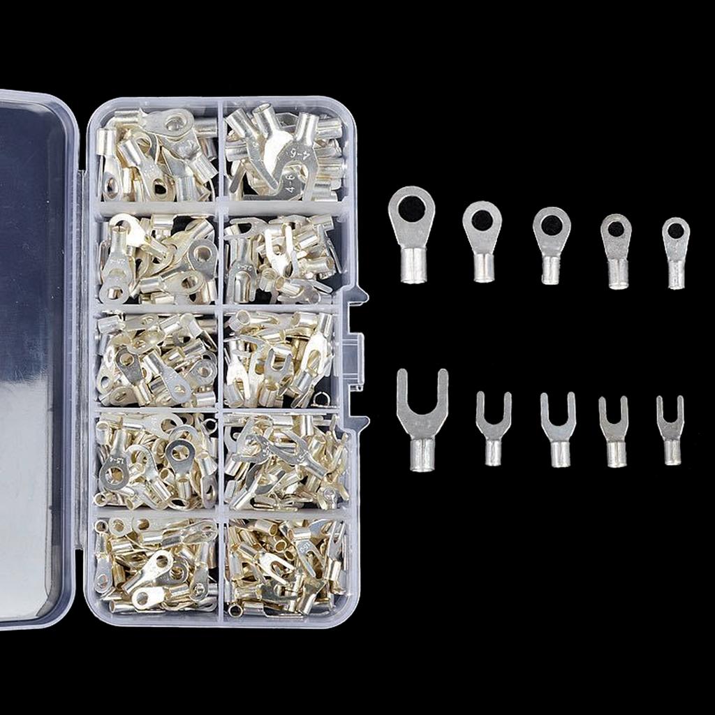 Completes 320pcs/set Wire Connection Assortment Electric Wire Connector Terminals Set Electrical Crimp Connectors set