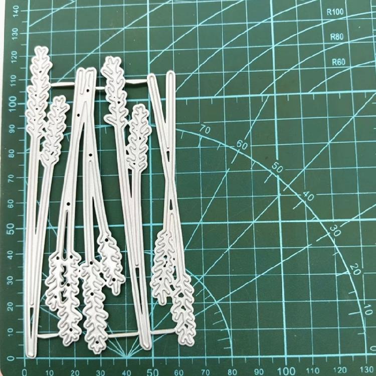 Metal Cutting Die A Bouquet of Lavender Die Mould for Decorative Paper Cards