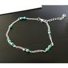 Popular Anklet, Simple, Stylish Handmade Beaded Anklet, Turquoise Bead Anklet