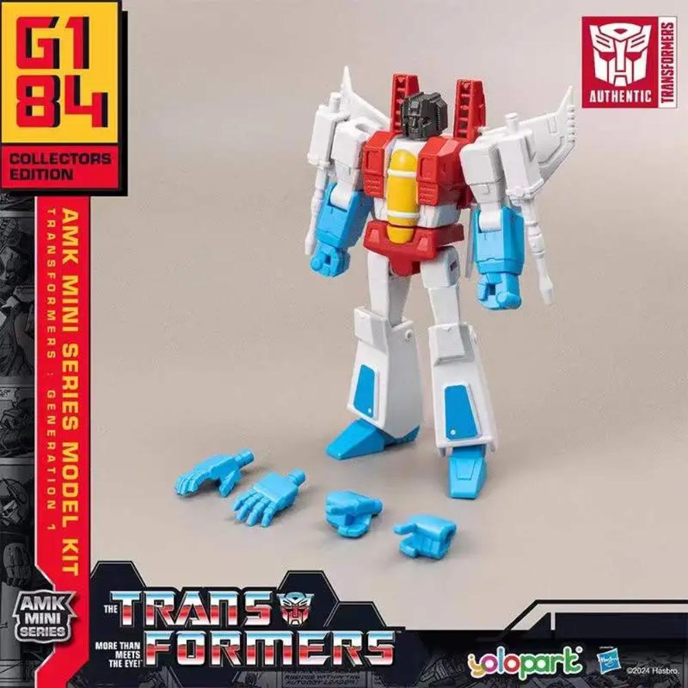 Figuras de Acción YOLOPARK G1 Licenciadas por Hasbro Serie Mini AMK Juguete Transformers Optimus Prime Megatron Bumblebee Soundwave