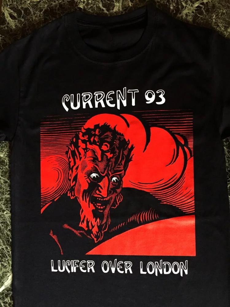 Current 93 Black T-shirt Tops Tee Cotton Full Size Unisex S-4XL