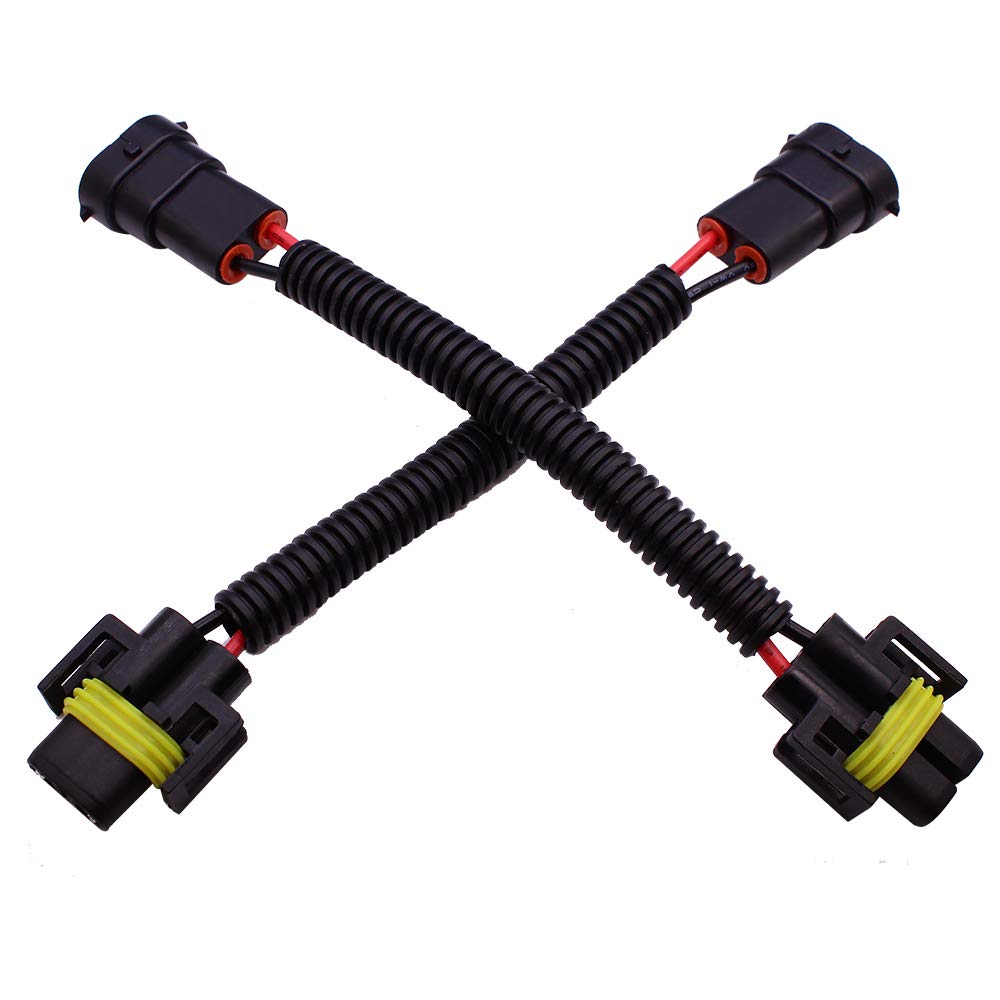 HUIQIAODS Female Connector Plug Wire Harness Socket Adapter for Automotive