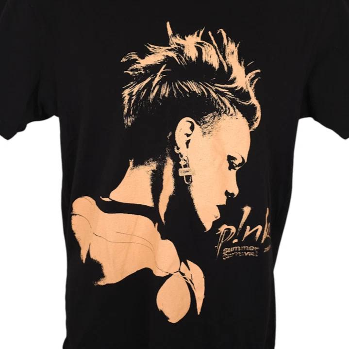 

Pink Concert 100% Cotton T-shirt Mens Tees Top Mens Size Medium Black Summer 2024 Carnival Tour Las Vegas 2XL