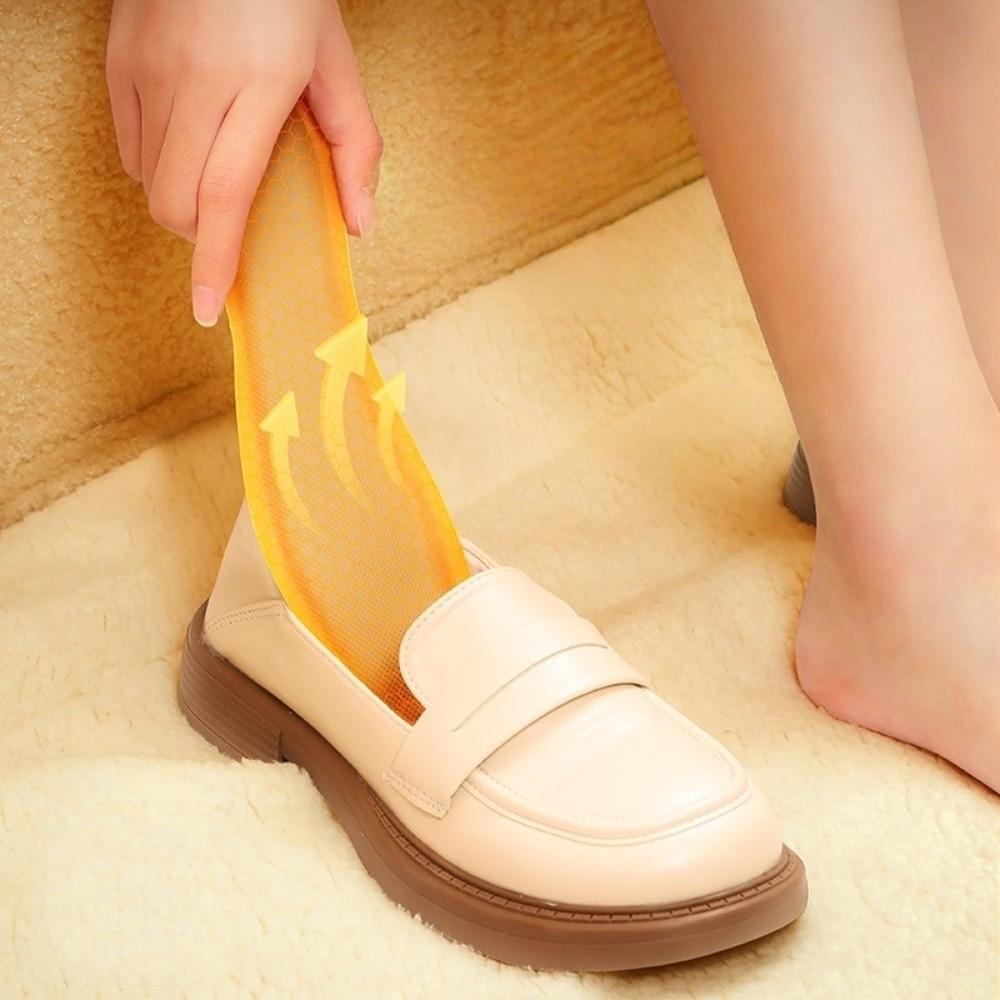 5pairs Non-Slip Thermal Insoles Rapid Heating Foot Warming Pad Self-Heating Shoe Insoles  Unisex