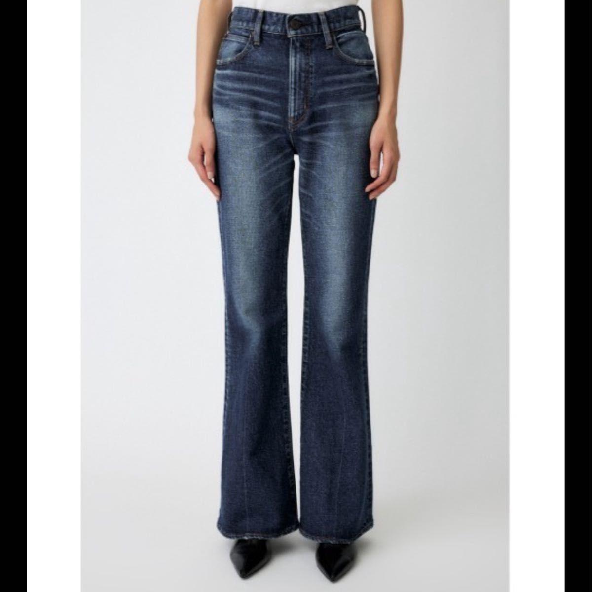moussy mvs D/BLU 25inch New Flare Denim Mousy