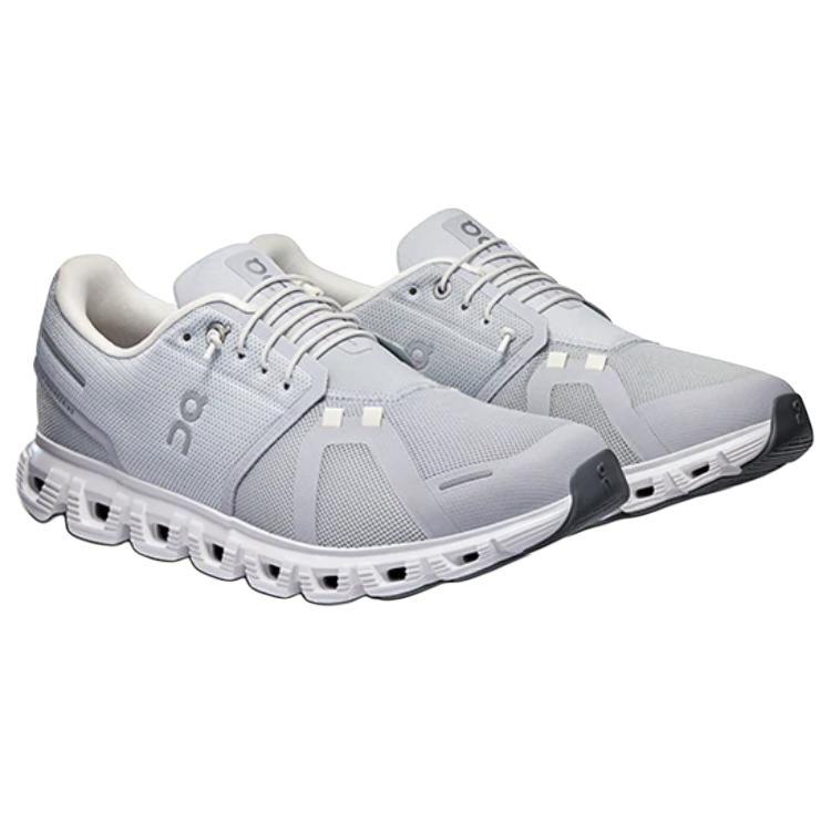 ON Cloud 6 Glacier White Men Sneakers Grey 3MF10070070