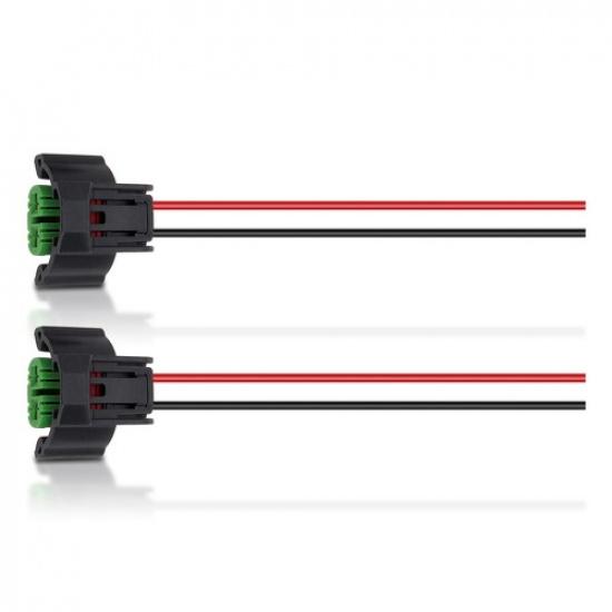 Wire Pigtail Female C H11 Two Harness Fog Light Bulb Repair Socket Connector Fit