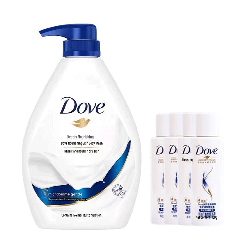 Dove Deeply Nourishing Body Wash Bundle
