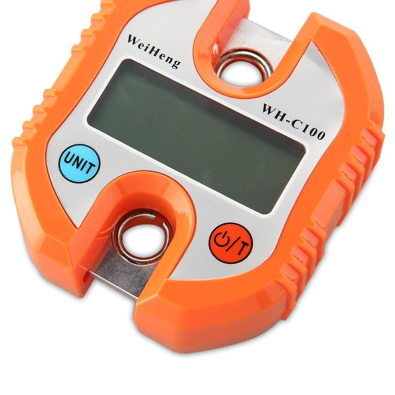 Portable Scale Digital LCD-Digital Display Electronic Luggage Hanging Hook Suitcase Travel Weighs Baggage Weight Balance