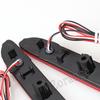 2PCS LED Rear Bumper Reflector Light For Nissan Leaf Pathfinder Rogue X-Trail X Trail JX35 QX56 Qashqai 2014- Tail Brake Lamp