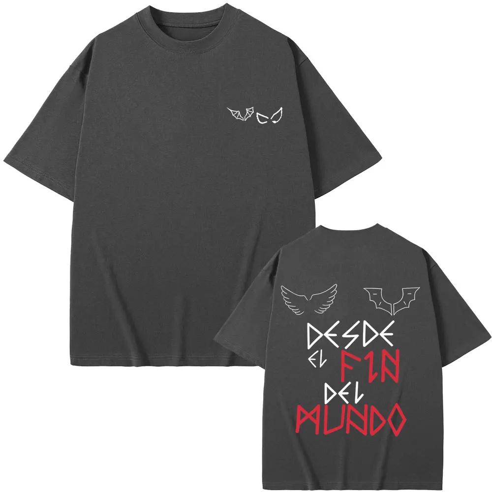 Rapper Duki From The End of The World Graphic T Shirt Men Women Hip Hop Streetwear Men's Aesthetic T-shirts