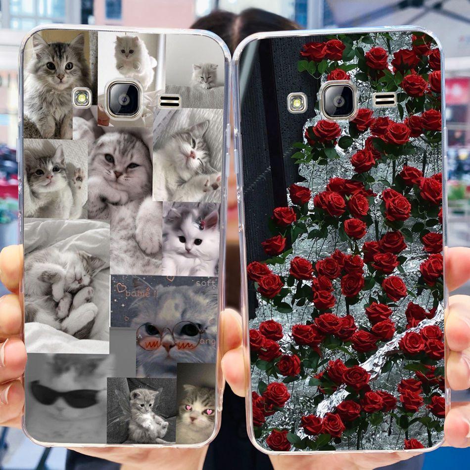 For Samsung Galaxy J5 SM-J500F J500G J500FN Cute Cartoon Phone Case For Samsung J5 2015 Soft Silicone TPU Cases