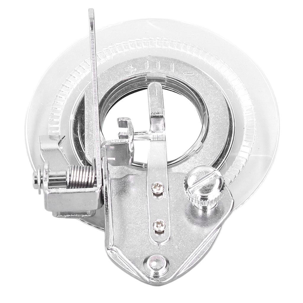 Presser Foot Multifunctional Metal Light Texture Disc Embroidery Pressing Foot for Most Household Sewing Machines