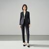 Women's Slim Fit Notched Lapel Business Suit Set