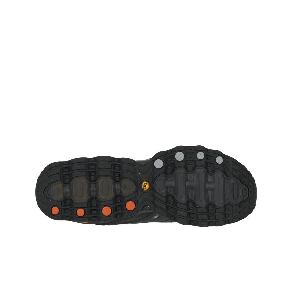 Palace x Nike Air Max DN8 Nero Arancione Sicurezza Sneakers da Uomo Grigio Particellare IB4181-001