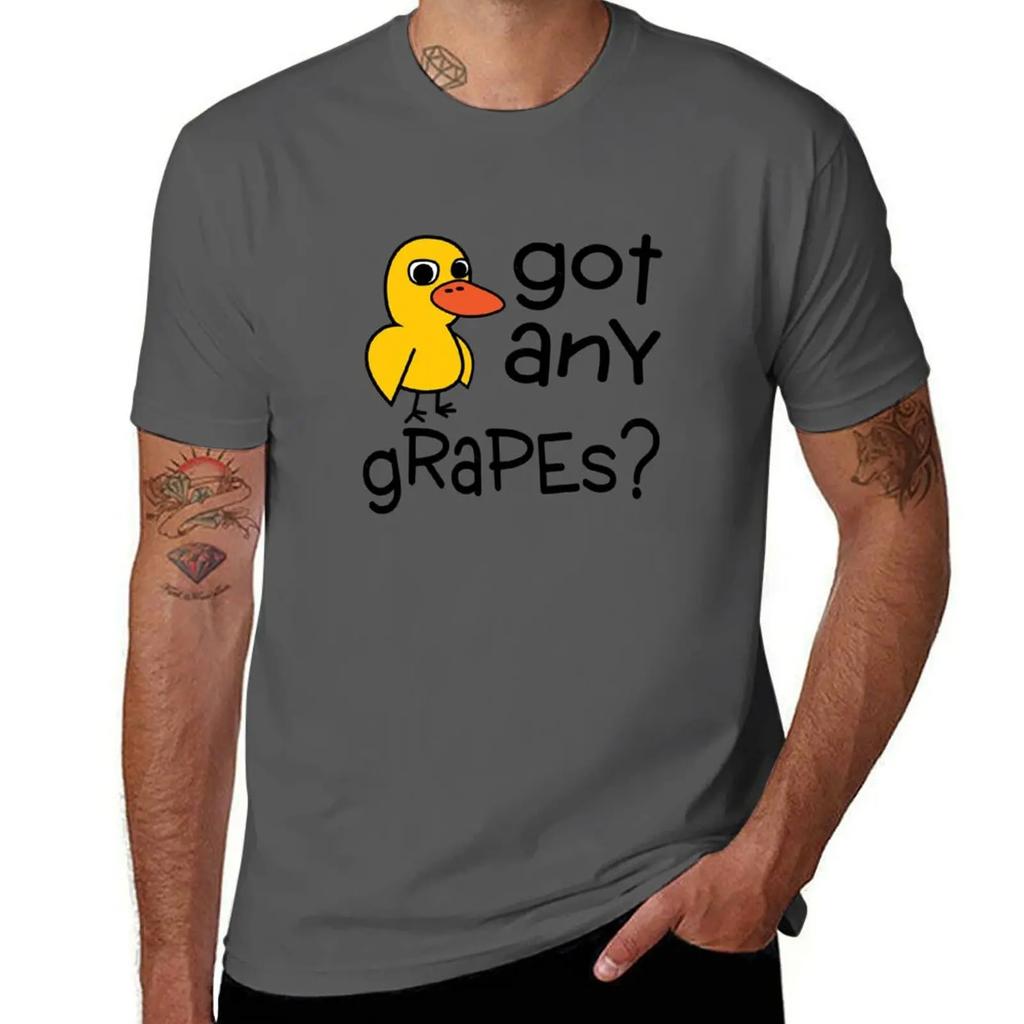 Got Any Grapes  The Duck Song TShirt plain new edition Blouse tees plain t shirts men