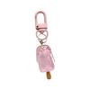 Cute Cartoon Ice Cream Keychain Durable Resin Key Ring For Bag Charm Accessory Perfect Gift For Friends Kids Birthday Party
