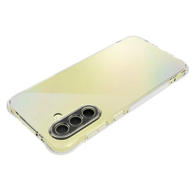 For Samsung Galaxy A56 5G Clear TPU Case WANLONFENG TM Series 2.0mm Phone Back Cover