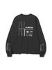 Peullabijeum Scope L/S Tee - Charcoal