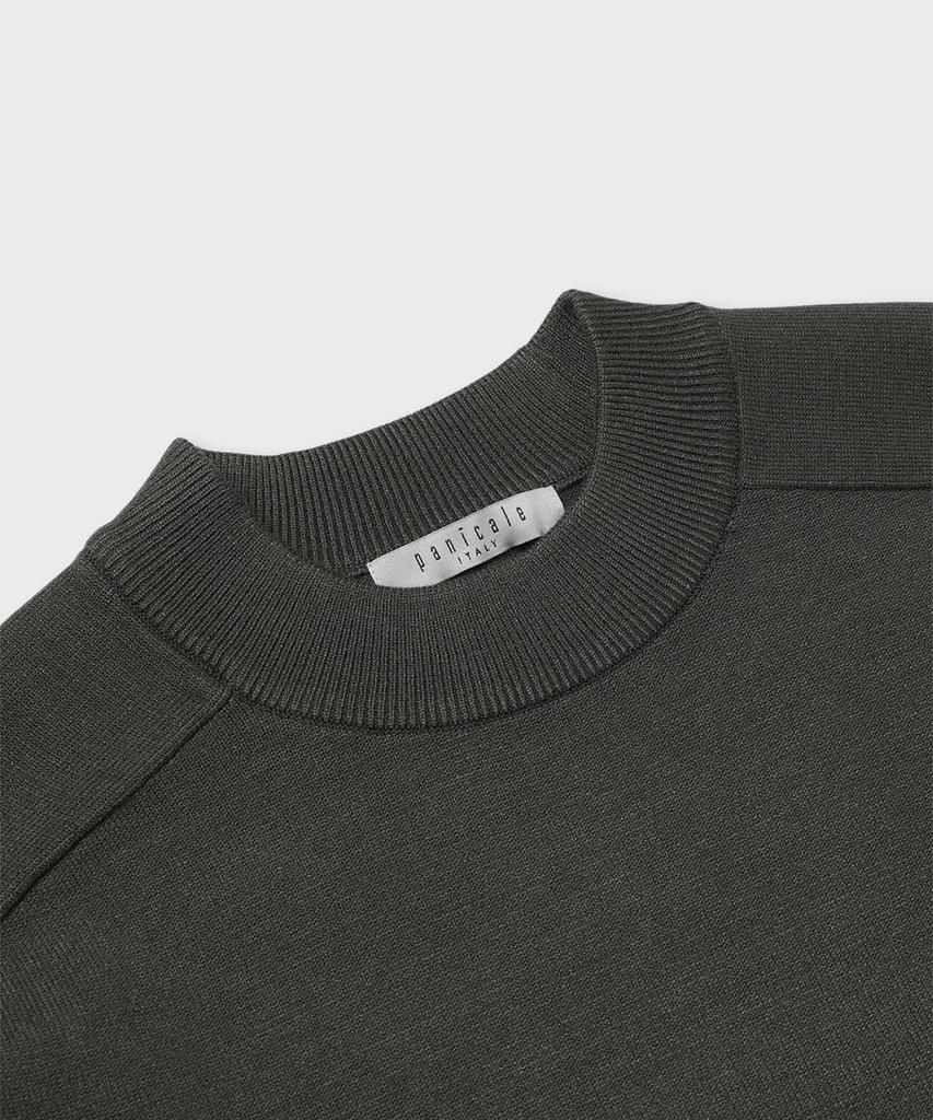 PANICALE Viscose Blend Crew Neck Sweater [2 Colors]