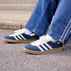Gazelle Indoor Nacht Indigo Weiß Gummi