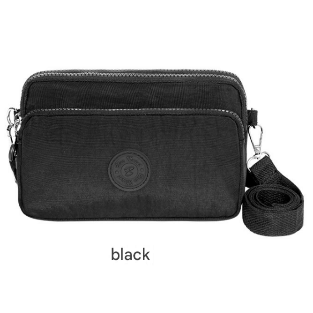 

Blue Mount C1901 Hiking Casual Water-Resistant Crossbody Bag чорний