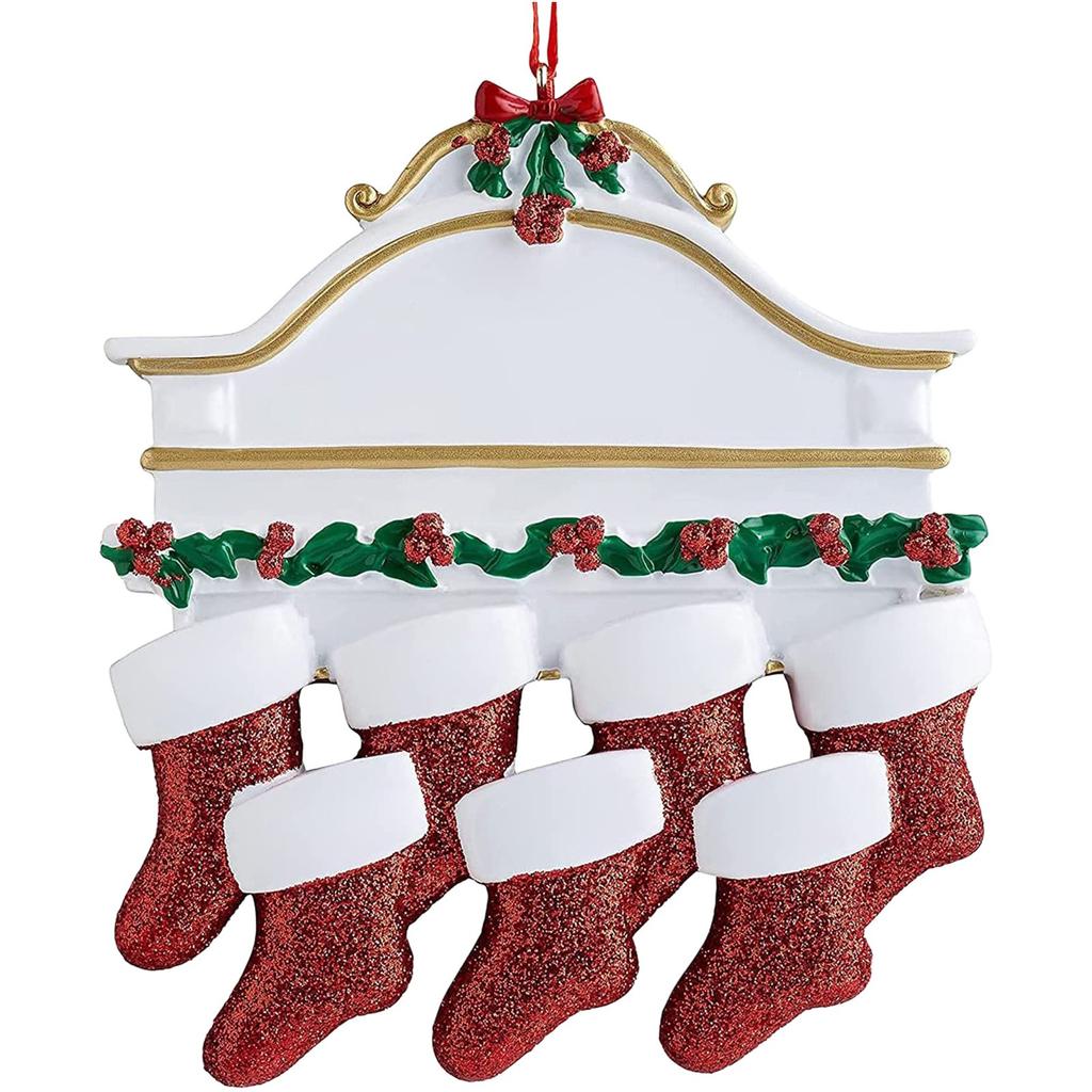 Christmas Ornaments Ornaments Red Socks Personalized Ornaments